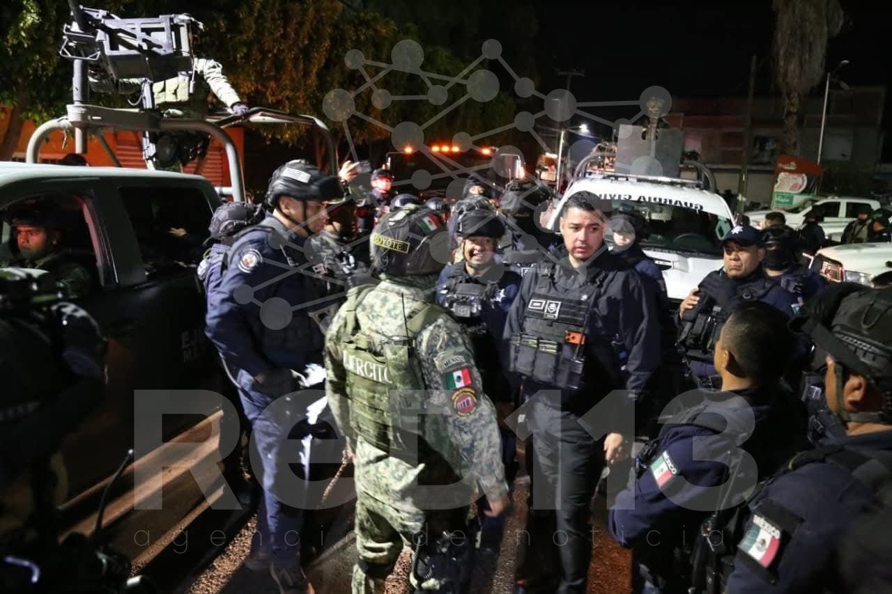 Dos policías municipales heridos tras enfrentamiento en Apatzingán