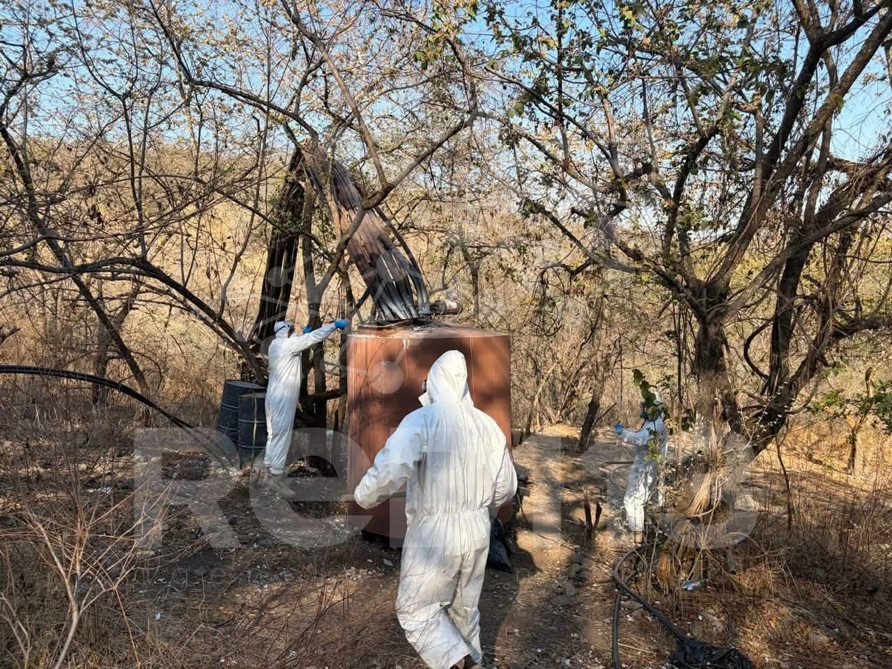 Desmantelan laboratorio clandestino en Los Reyes; aseguran reactores e insumos para droga sintética