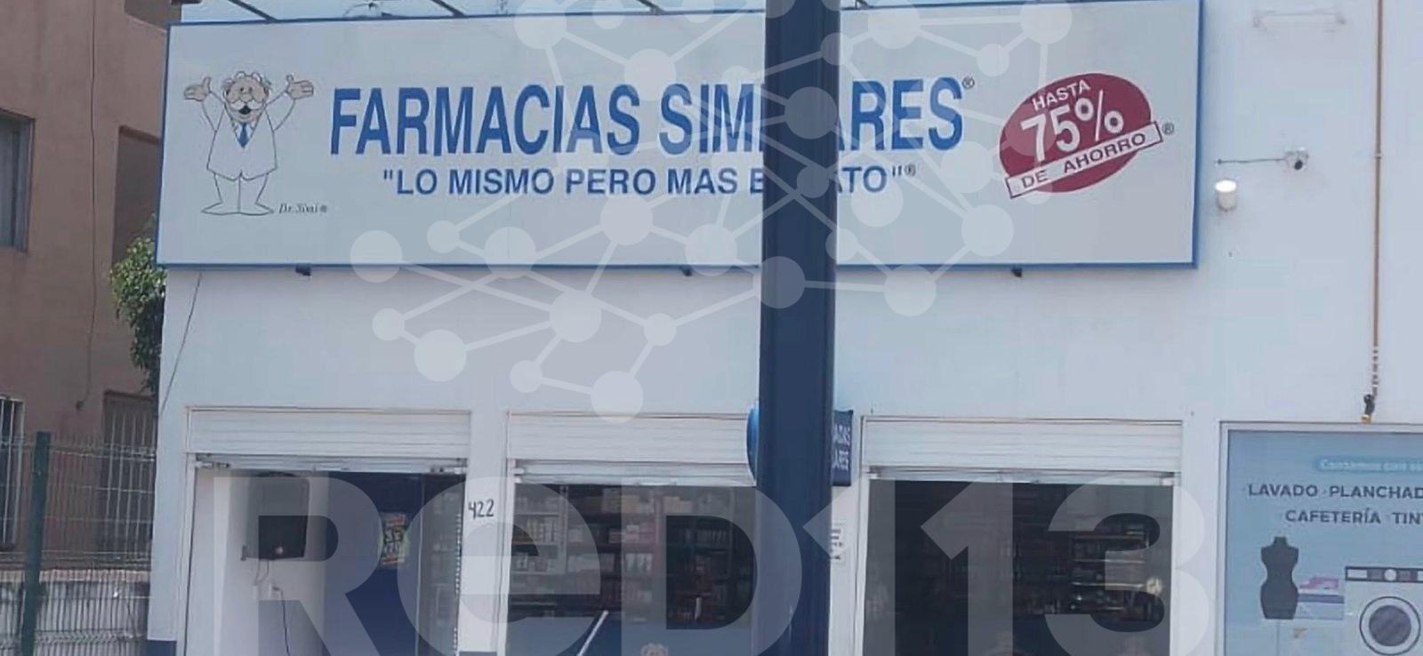 Delincuentes asaltan una farmacia Similares en la colonia Los Vergeles, Morelia