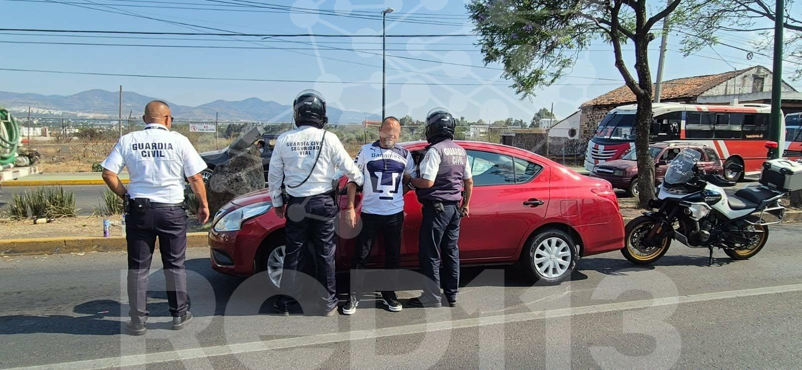 Detienen a zitacuarense en posesión de auto robado, en Morelia