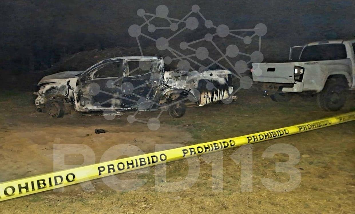 Investiga FGE hechos registrados en Pátzcuaro; cinco personas fallecidas y tres vehículos asegurados