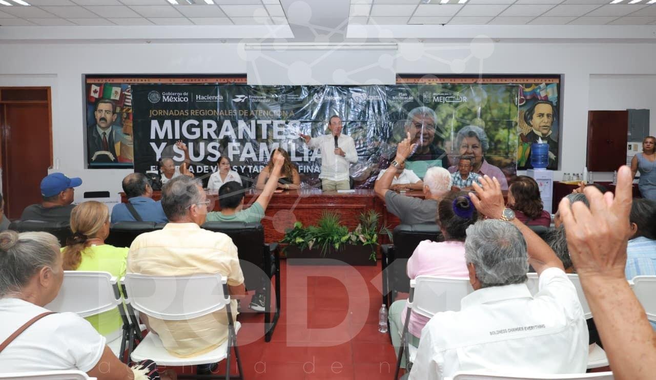 Semigrante une a familias de la Costa con entrega de visas de Reencuentro Familiar