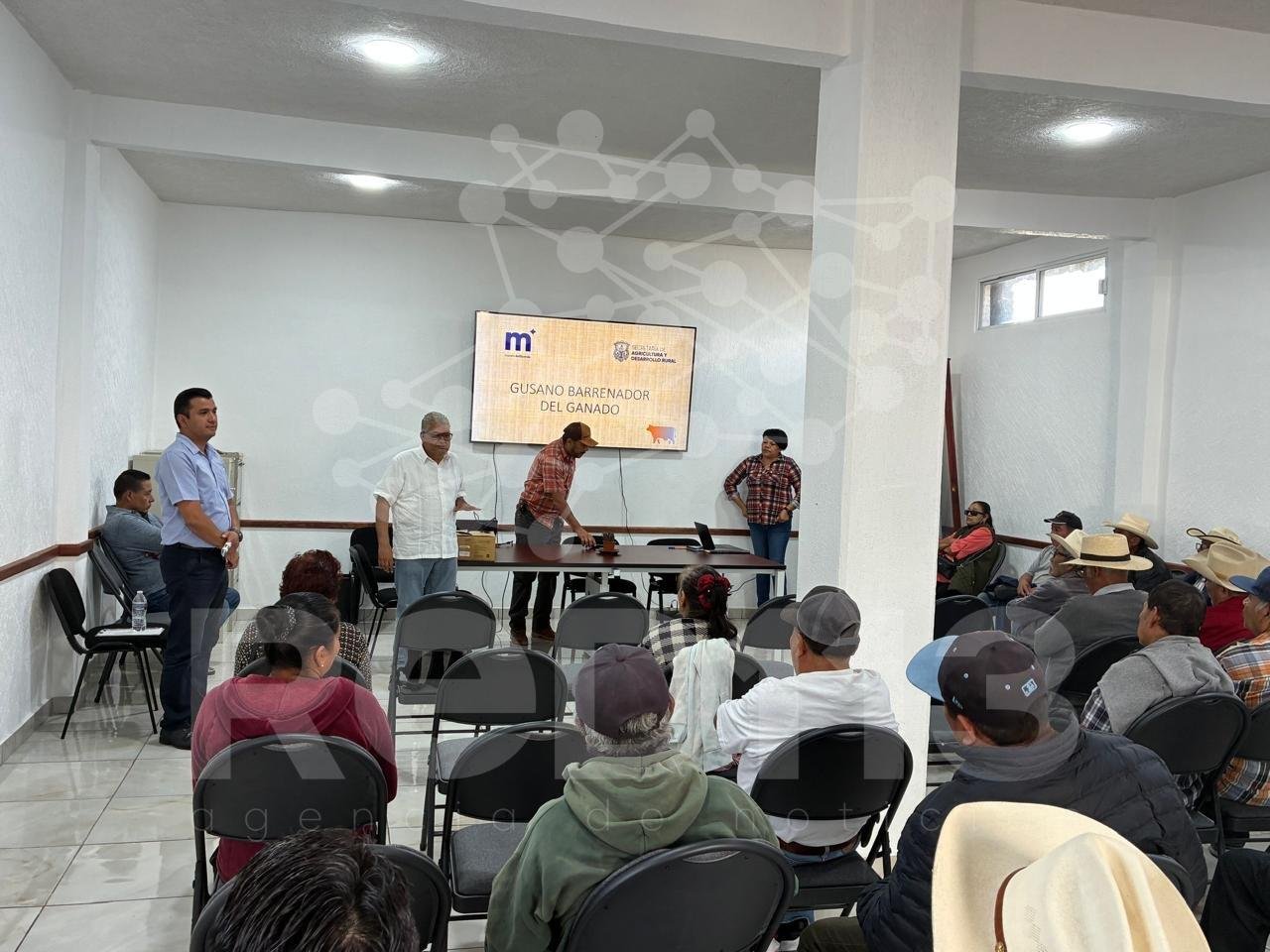 Continúa Saderm capacitaciones de prevención del gusano barrenador