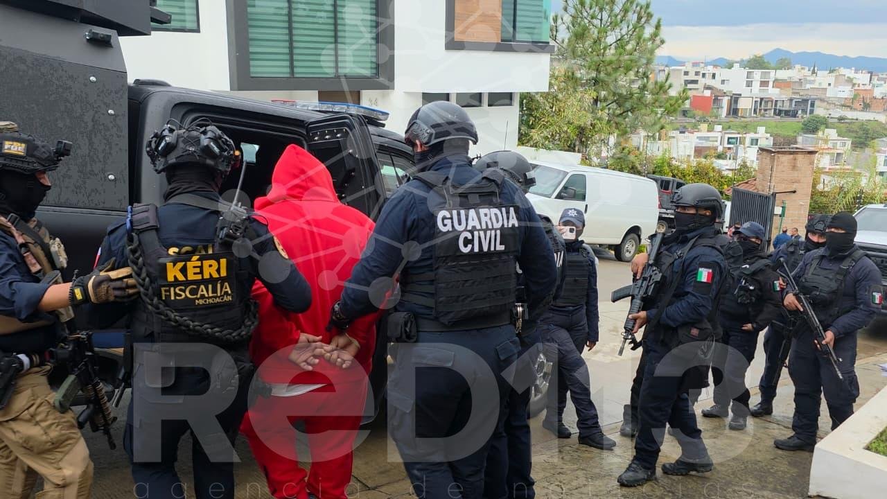 Capturan FGE, SSP, DEFENSA, GN y SSPC a Ernesto Rafael «N», alias «Sierra 1», presunto generador de violencia en la zona Oriente de Morelia