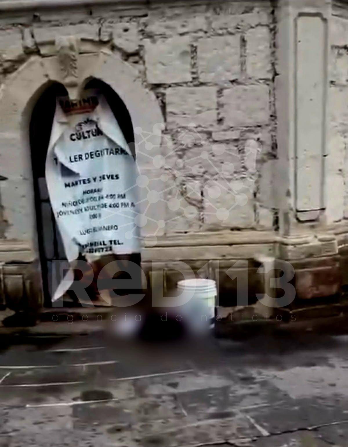Hallan cabeza humana en la plaza principal de Tarímbaro