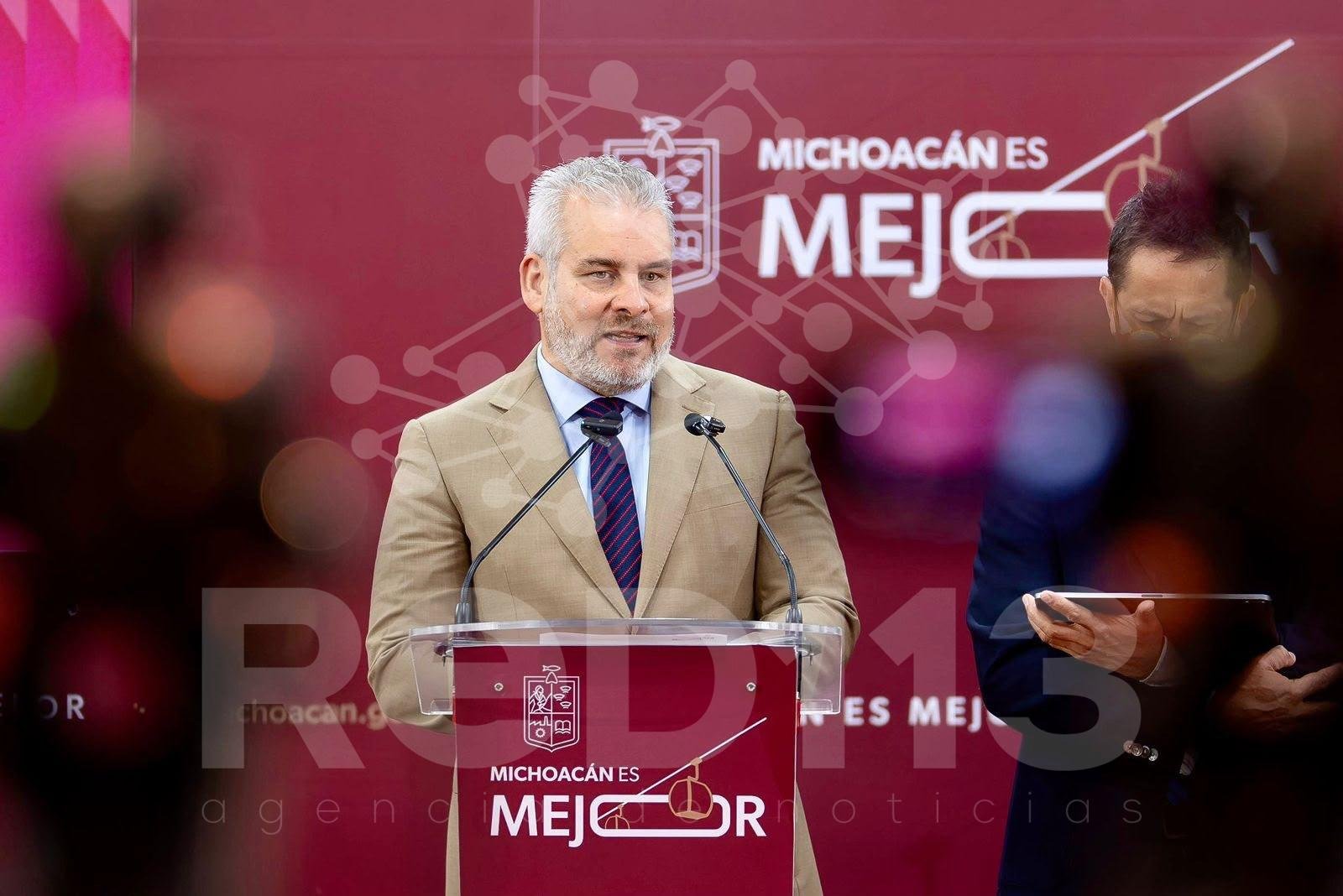 Gobierno de Michoacán destina más de 5 mil 600 mdp a obras regionales: Bedolla