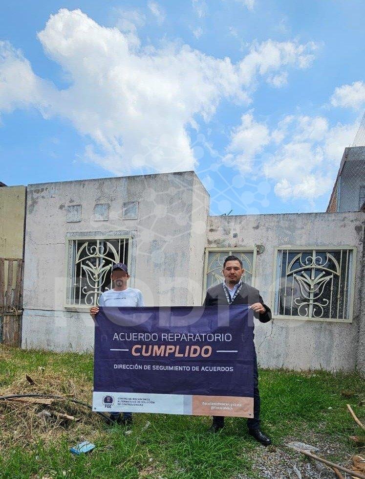 Mediante acuerdo reparatorio, CMASC logra restitución de inmueble a víctima de despojo en Sahuayo