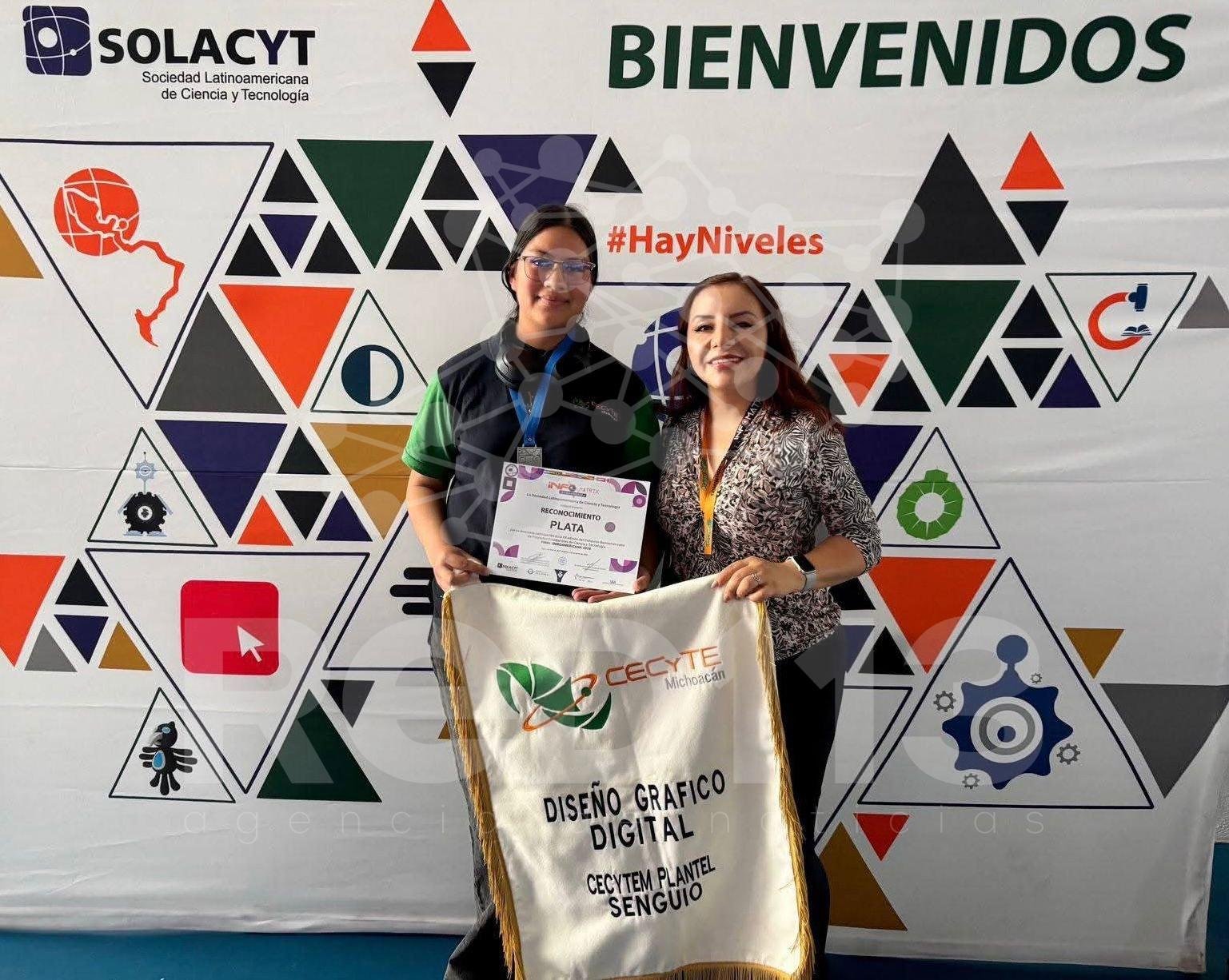 Alumna del Cecytem Senguio obtiene medalla de plata en Infomatrix Iberoamérica 2026