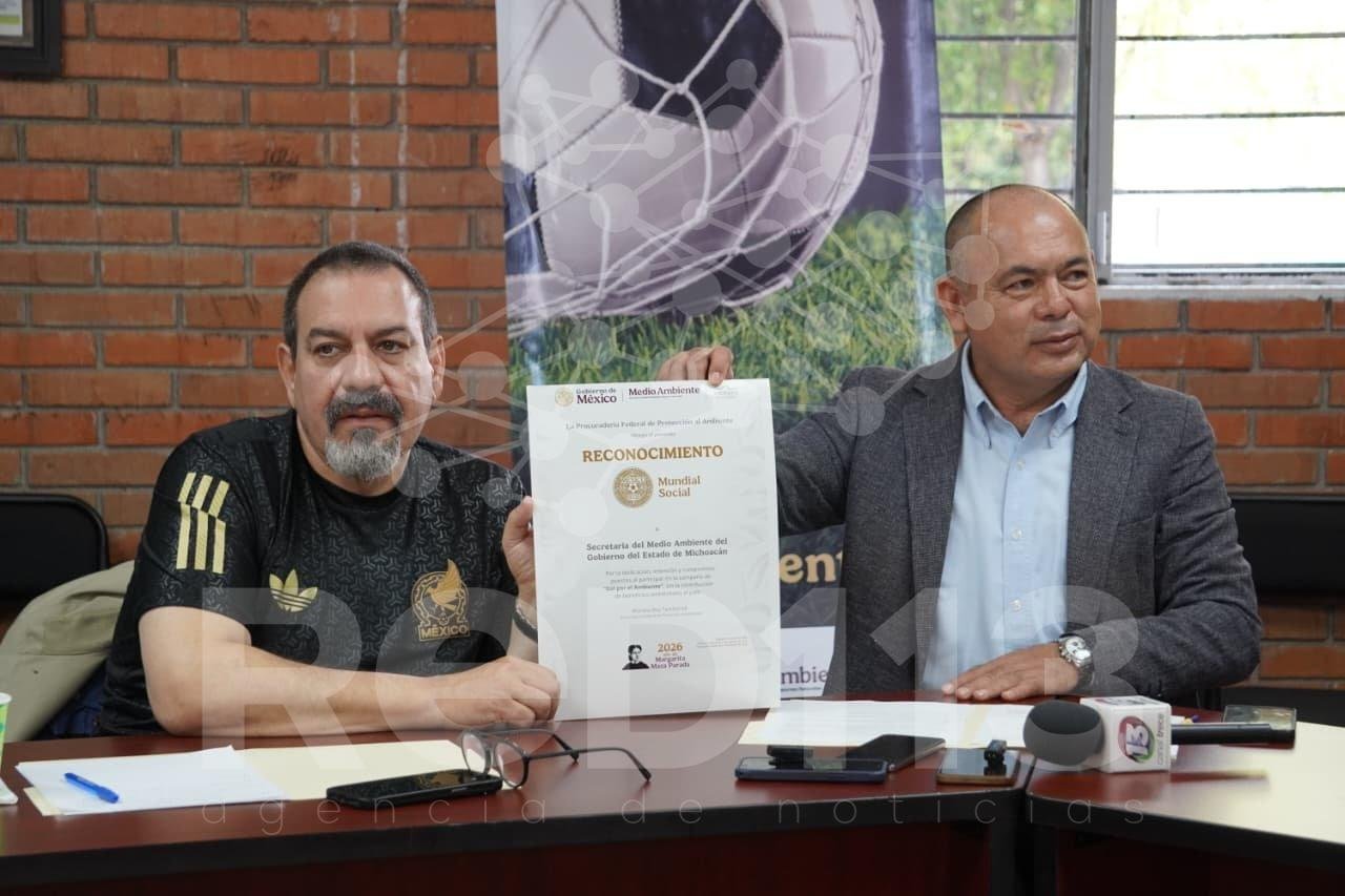 Michoacán se suma a la campaña nacional “Gol por el Ambiente”