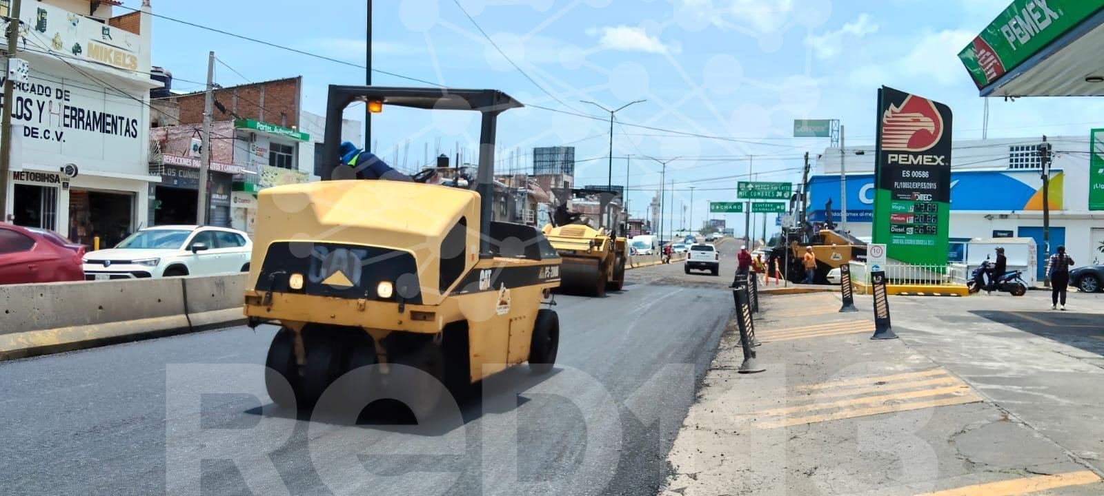 En 10 días se han rehabilitado 6.3 kilómetros de vialidades: Alfonso Martínez Alcázar