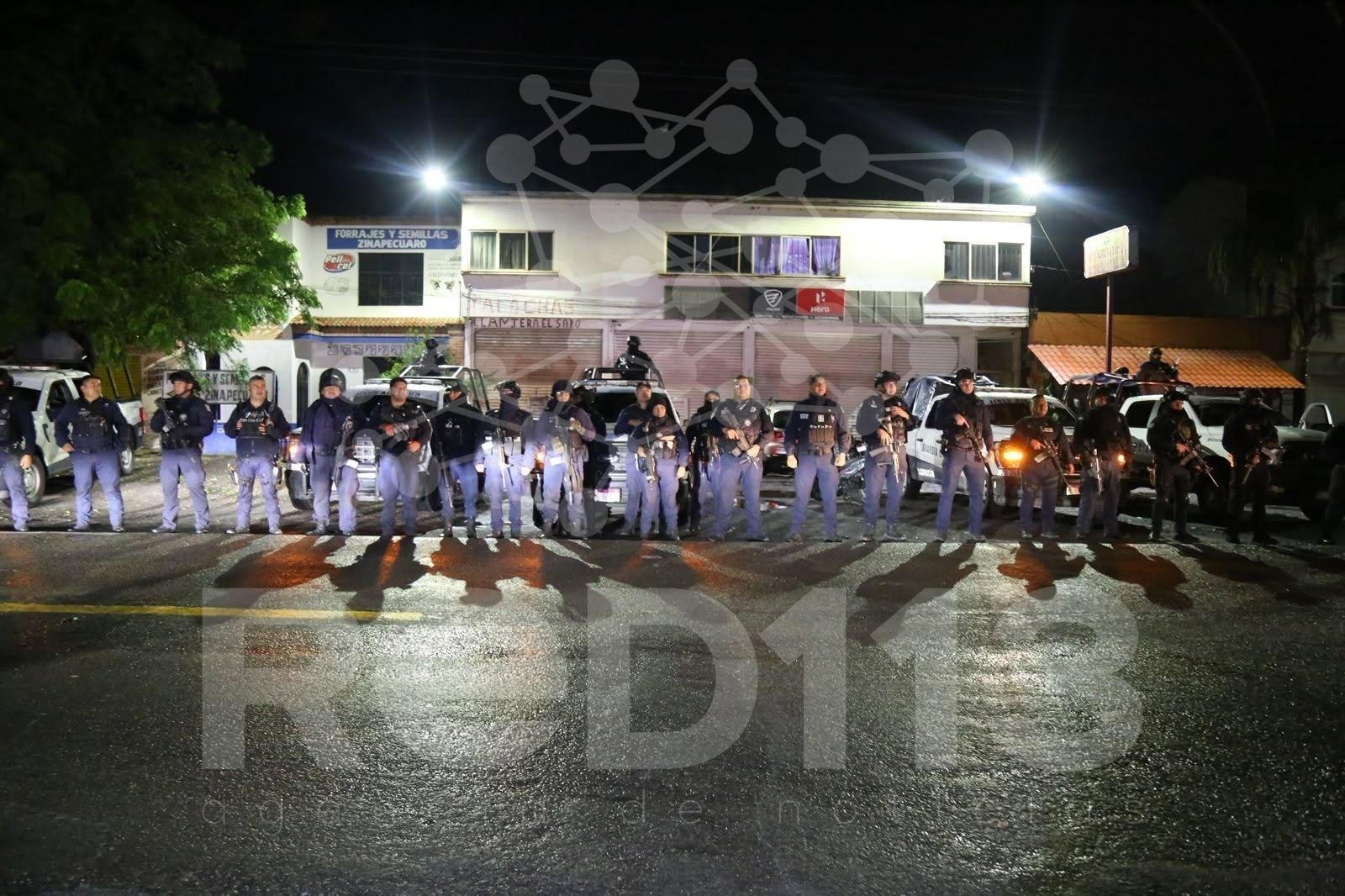 Noche de enfrentamientos en Zinapécuaro y Cotija