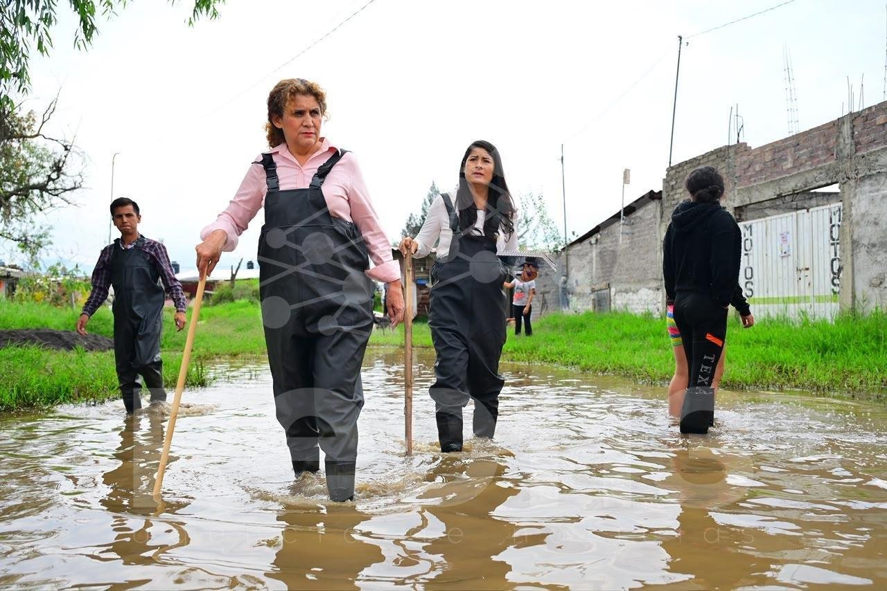 Gobierno de Morelia brinda apoyo a familias afectadas por lluvias en colonia Benito Juárez