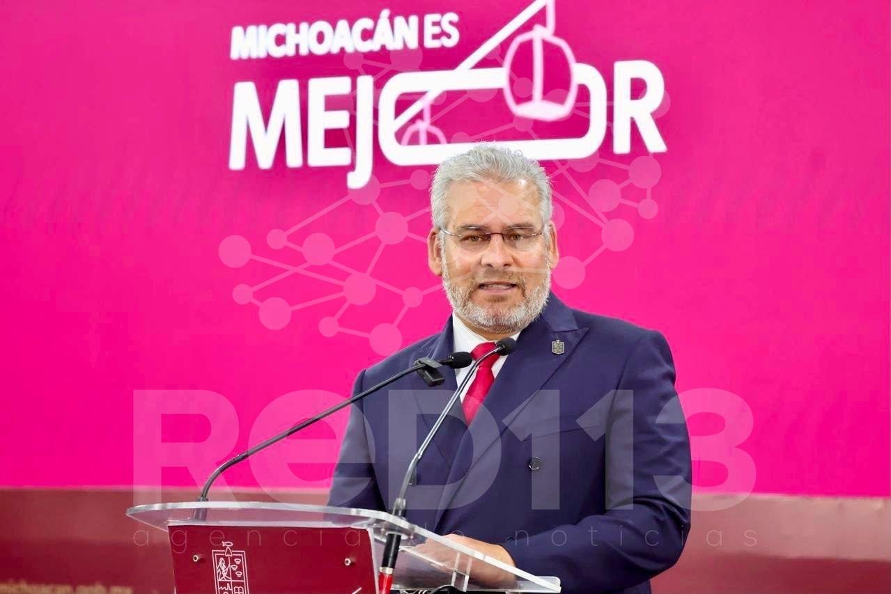 Michoacán suma 48 detenidos por extorsión; el triple con respecto al 2021: Bedolla