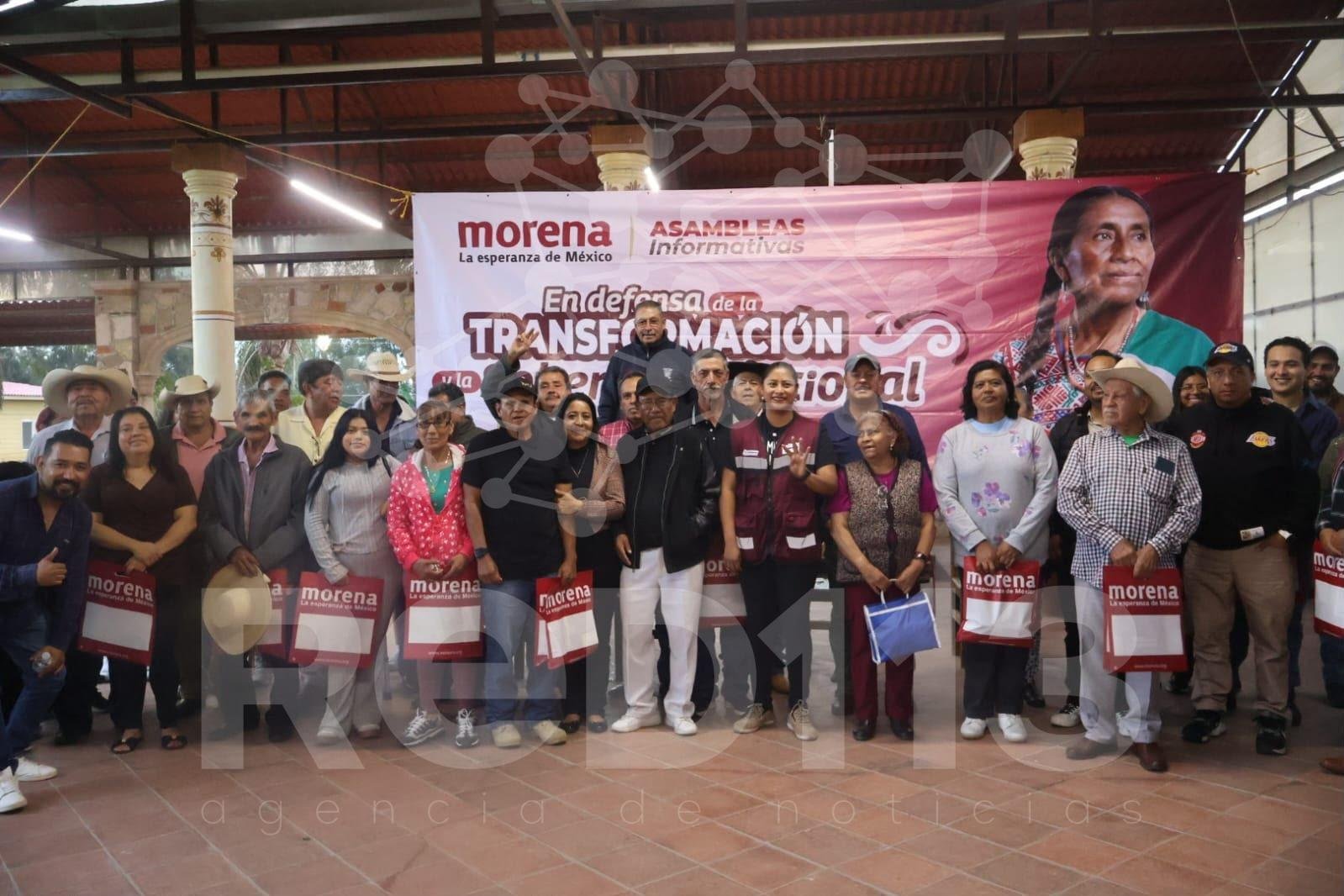 En Tarímbaro, Celeste Ascencio refrenda la importancia de mantener viva la esencia de Morena