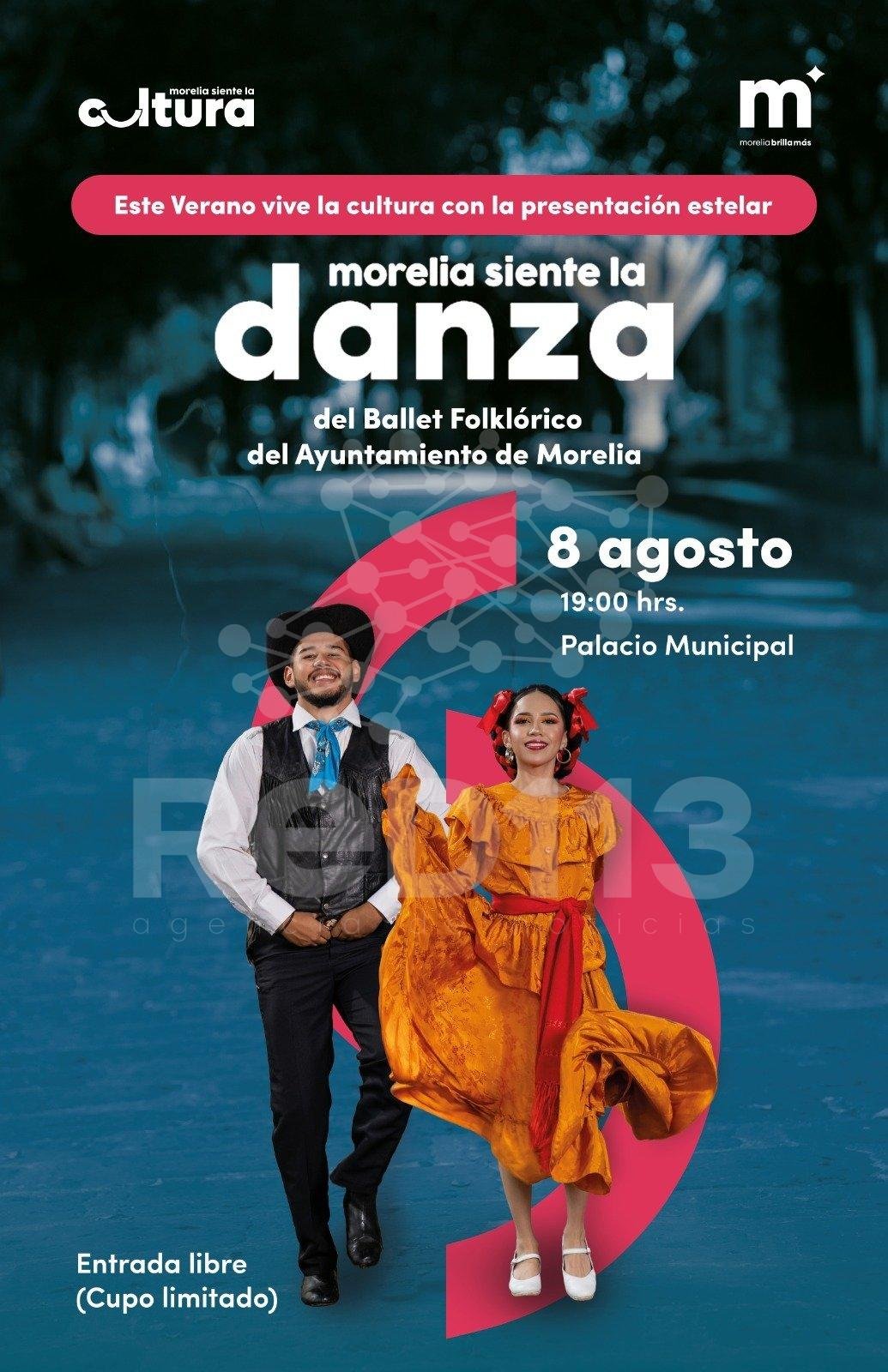 Invita SeCultura a presentación del Ballet Folklórico del Ayuntamiento en Palacio Municipal