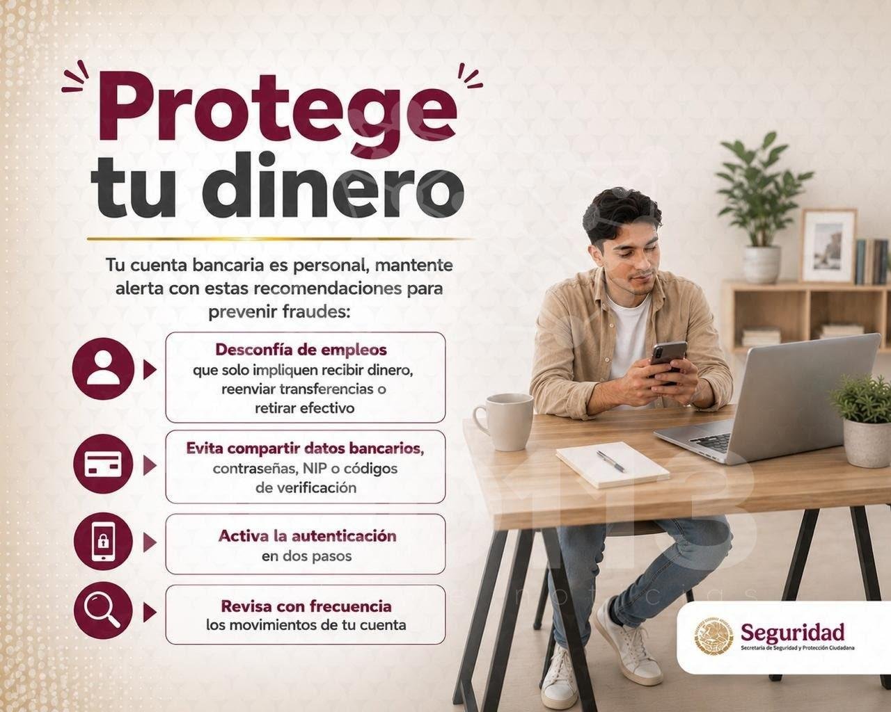 SSPC EMITE RECOMENDACIONES PARA PREVENIR EL USO DE CUENTAS BANCARIAS EN ACTIVIDADES ILÍCITAS