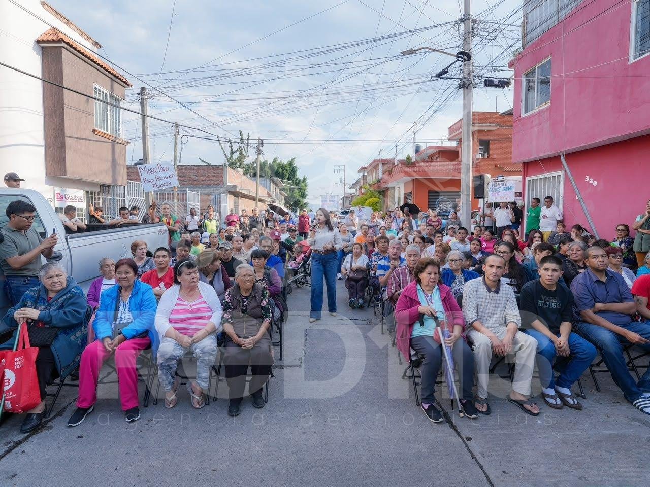 En la recta final, redobla Gladyz Butanda defensa de la 4T; lleva asambleas al norte de Morelia