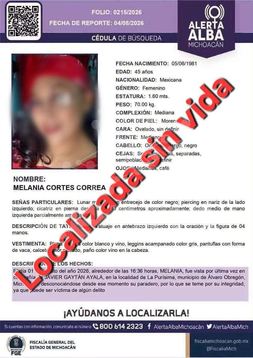 Identifican a las dos personas halladas asesinadas en la región de Álvaro Obregón; estaban desaparecidas