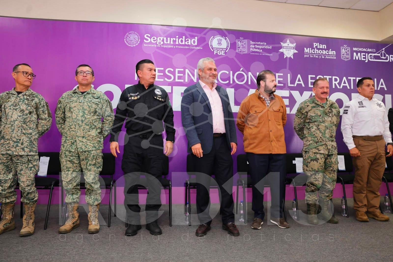 Combate a la extorsión se intensifica en zona aguacatera, Apatzingán y Tierra Caliente: Bedolla