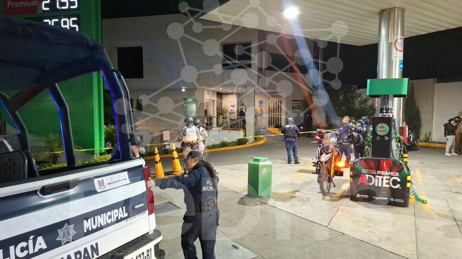 Balean a motorepartidor durante intento de asalto en la colonia Valle Dorado, al oriente de Uruapan