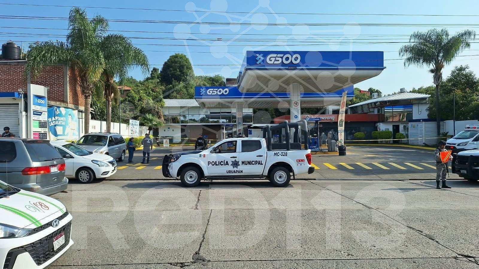 Identifican a despachadora asesinada en una gasolinera de Uruapan