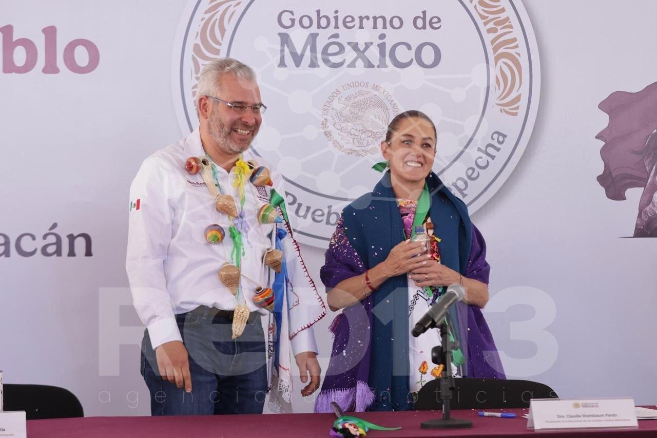 La presidenta Sheinbaum visitará Michoacán el 25 de septiembre: Bedolla