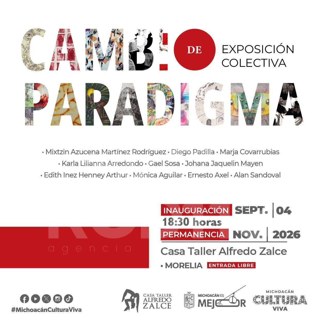 Secum invita a la inauguración de la exposición colectiva “Cambio de paradigma”