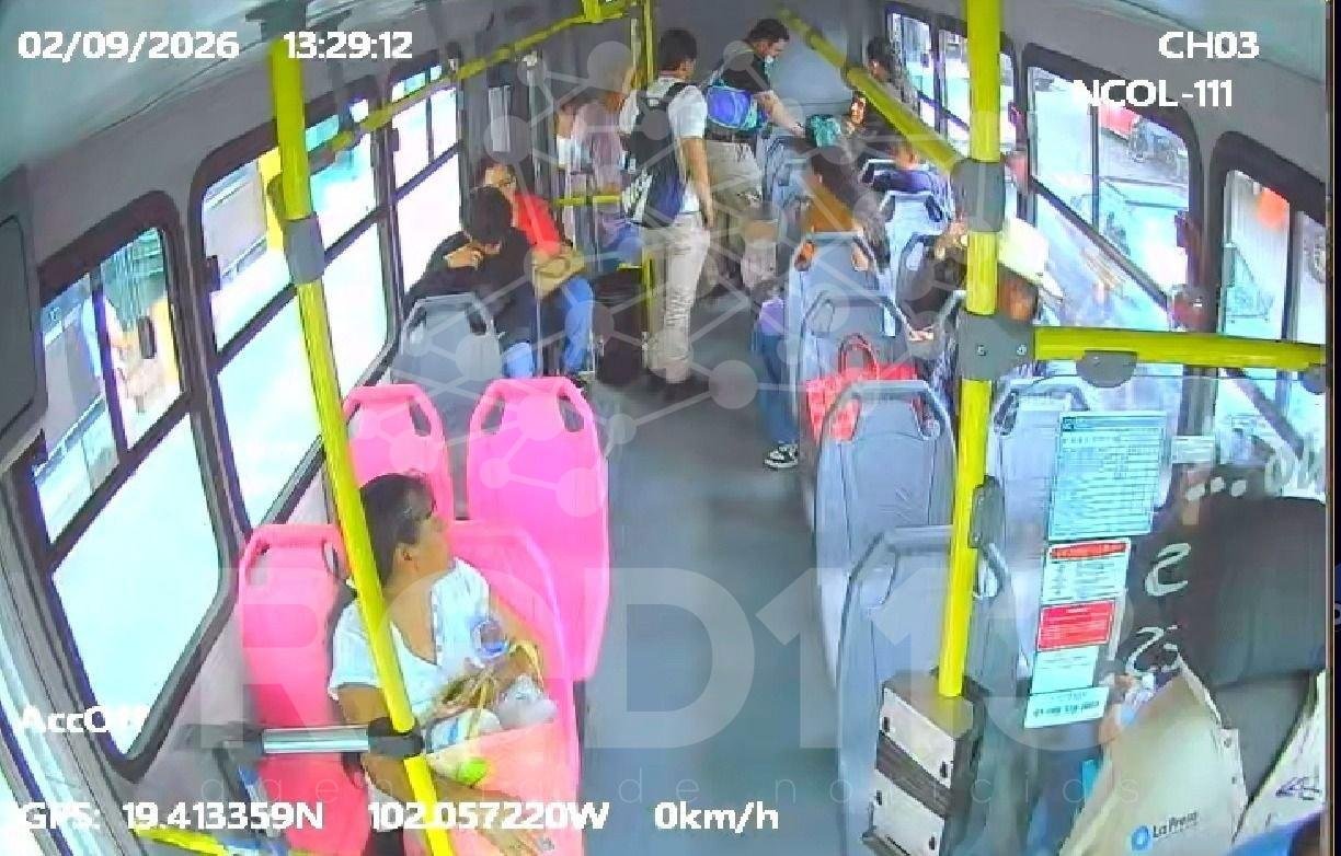 Botón de pánico permite atender emergencia médica en transporte público de Uruapan