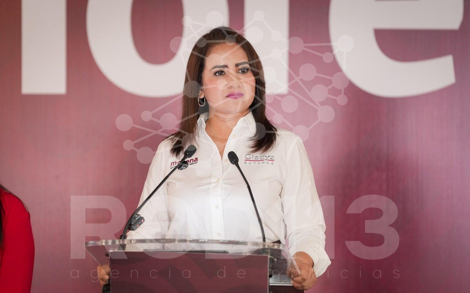 En la antesala de la interna, Gladyz Butanda se posiciona como la mujer de Morena