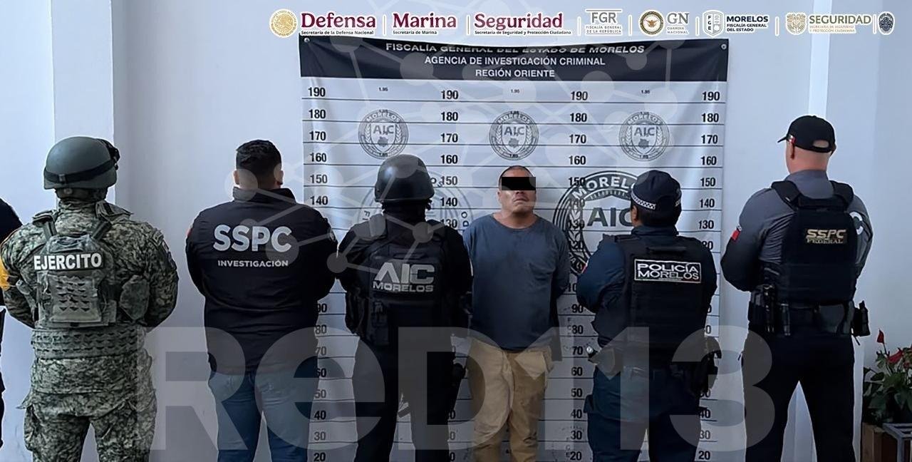 EN MORELOS, AUTORIDADES FEDERALES Y ESTATALES DETIENEN A UN HOMBRE POR EL FEMINICIDIO DE UNA JOVEN DE NACIONALIDAD ESPAÑOLA