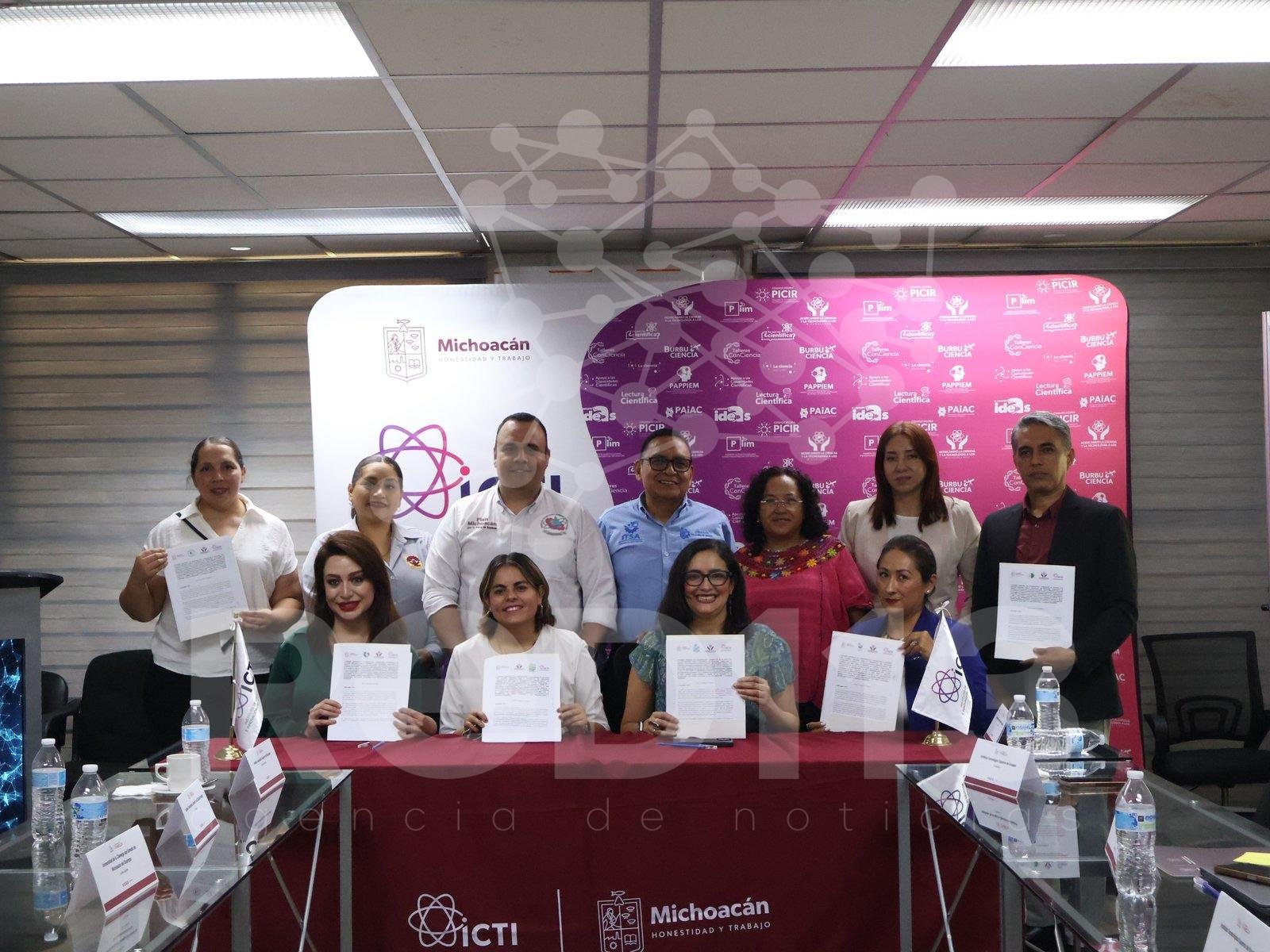 Destina ICTI 600 mil pesos para fortalecer divulgación científica en 11 regiones del estado