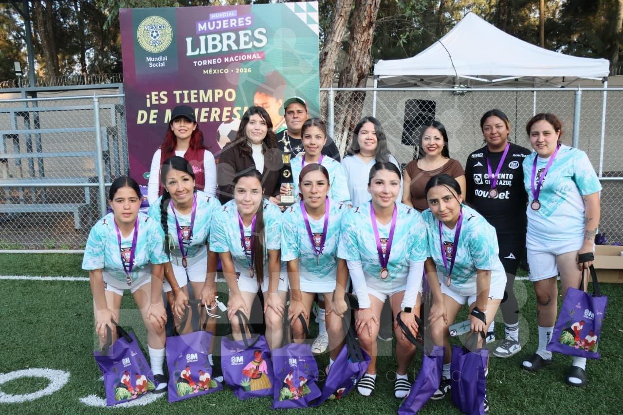 Concluye con éxito la fase regional de fútbol del Mundial Mujeres Libres 2026