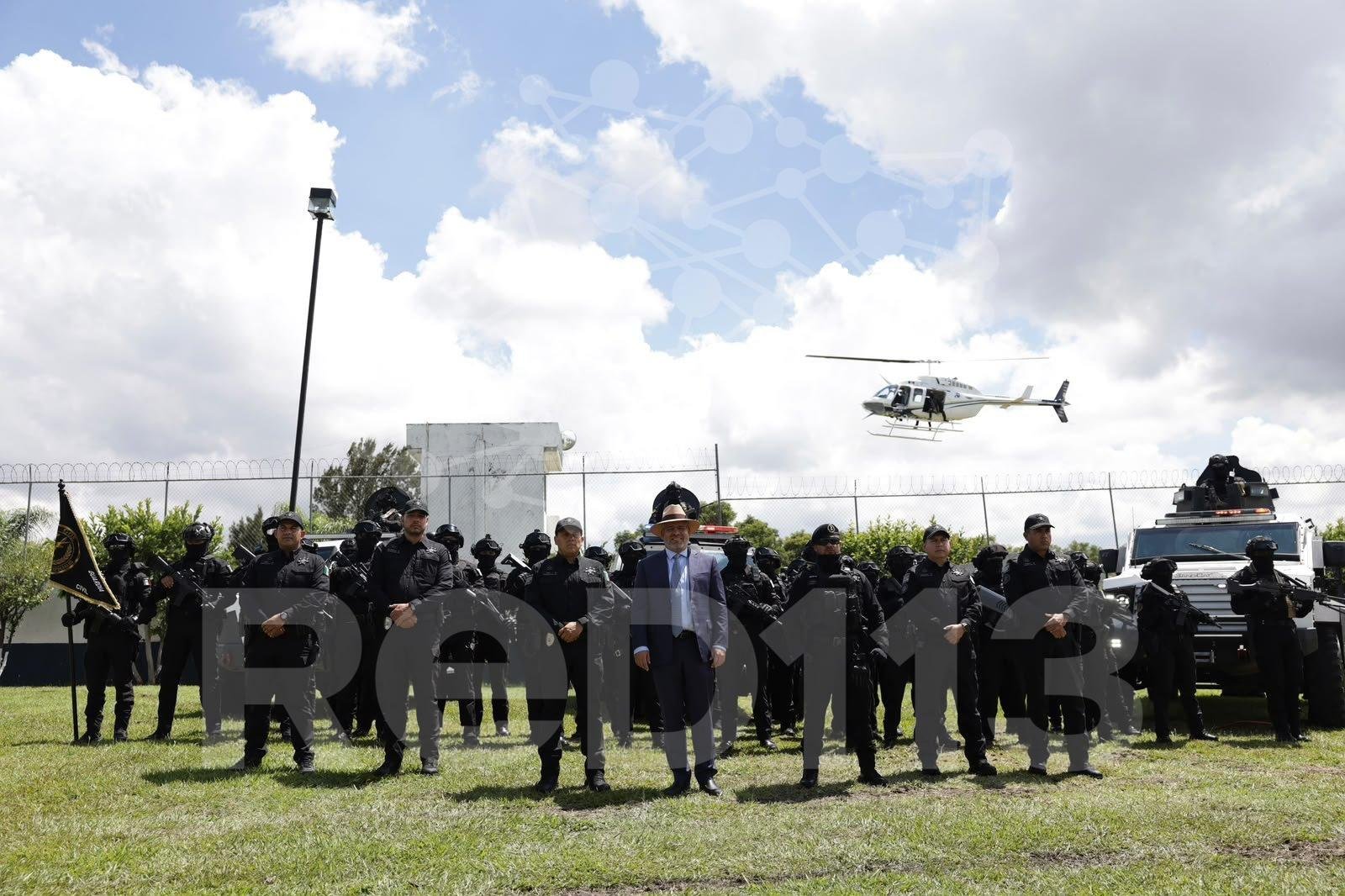 Con drones, unidades blindadas y tecnología, entra en acción el nuevo GOE en Michoacán: Bedolla