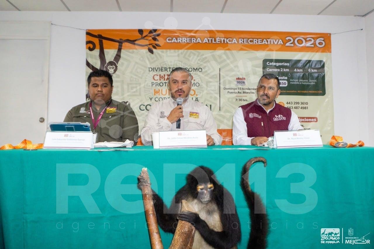 ¡Corre por la conservación! Llega la Carrera Atlética del Zoológico de Morelia
