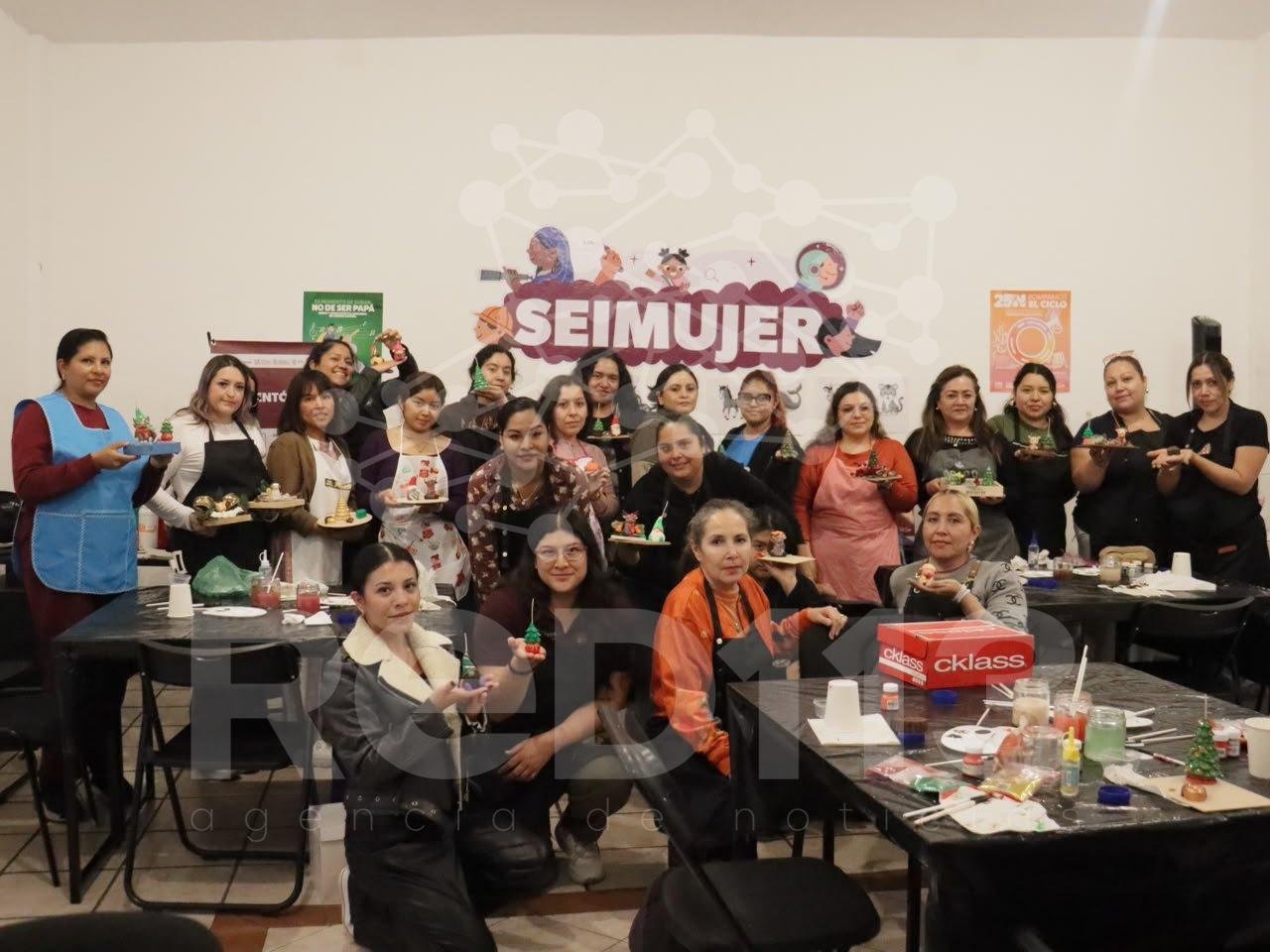Seimujer impulsa creatividad y autoempleo con taller de velas artísticas en Morelia