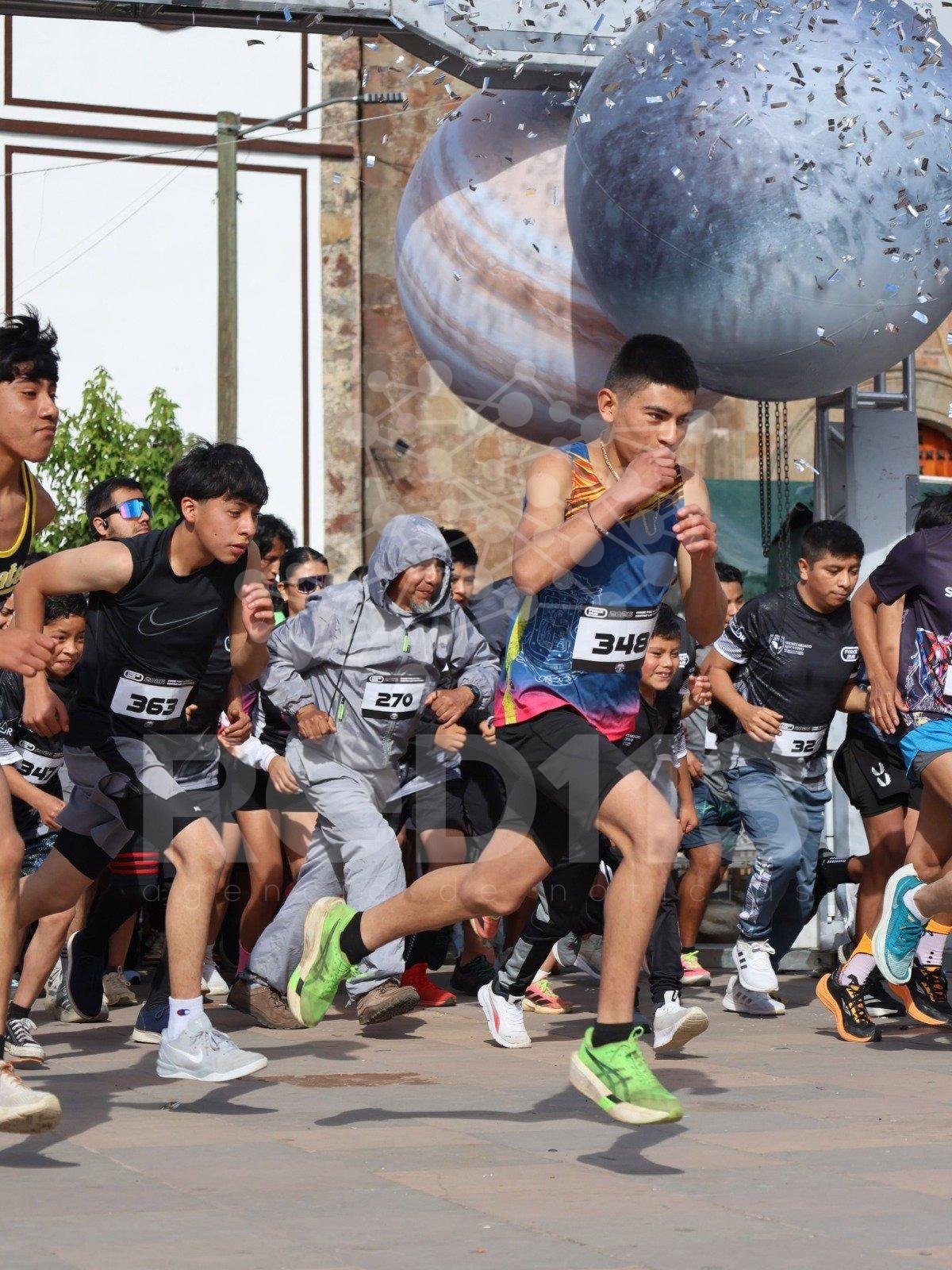 Con éxito se realizó la carrera Force Run en Cherán, para fomentar la prevención del delito