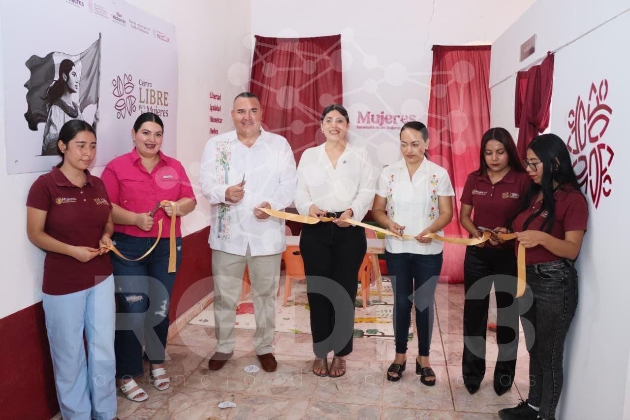 Seimujer inaugura un Centro LIBRE en Tiquicheo para fortalecer la atención a mujeres