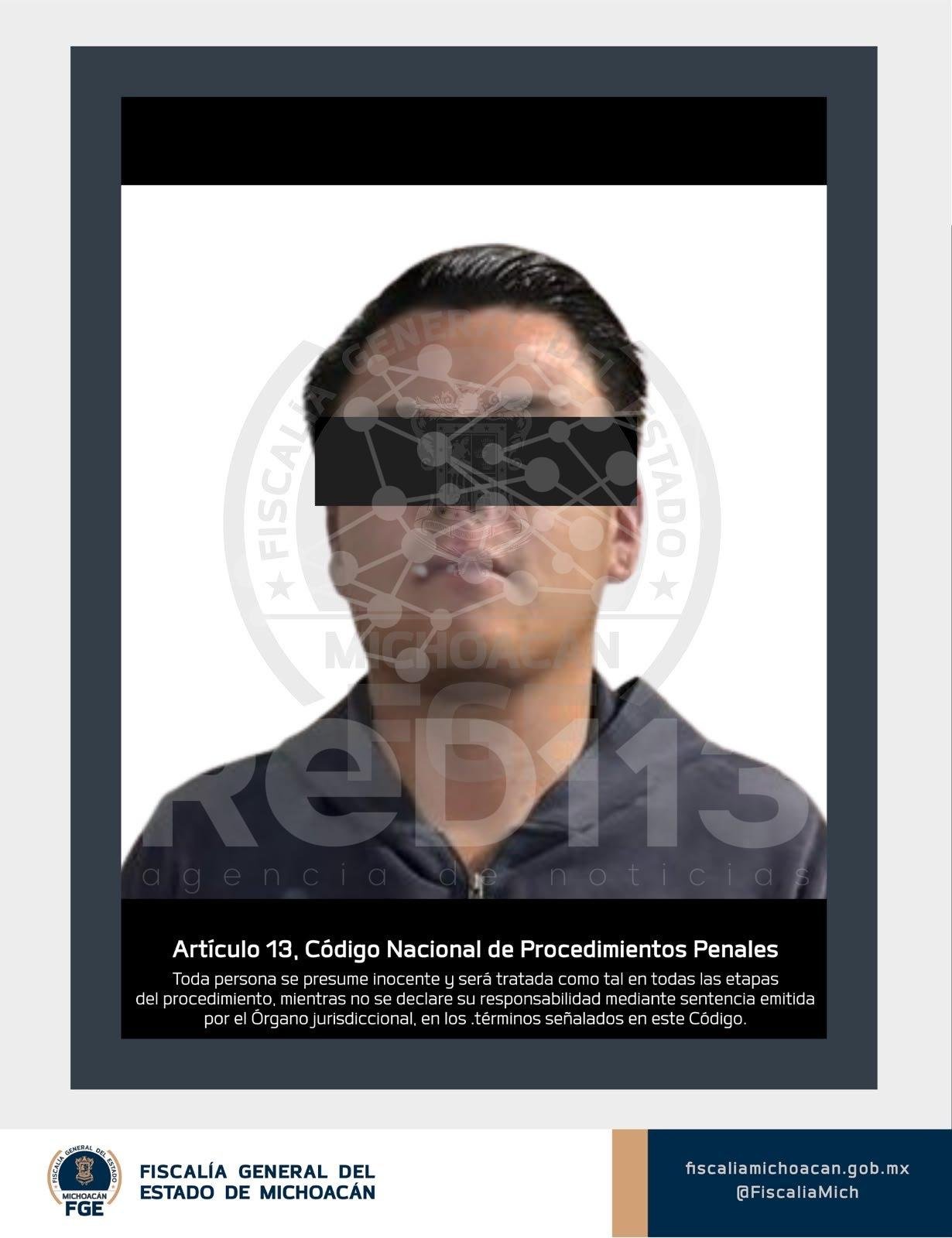 FGE Michoacán detiene en Guanajuato al presunto responsable del feminicidio de una joven ocurrido en Charo